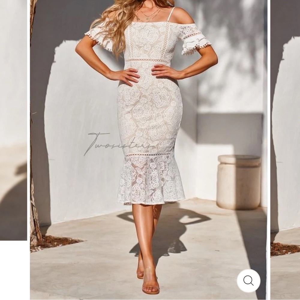 JAUS White Dress